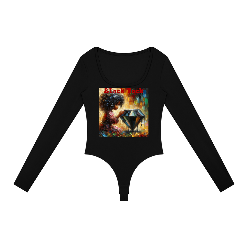 Women's Tight Long Sleeve Yoga Bodysuit
