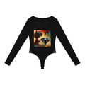 Women's Tight Long Sleeve Yoga Bodysuit