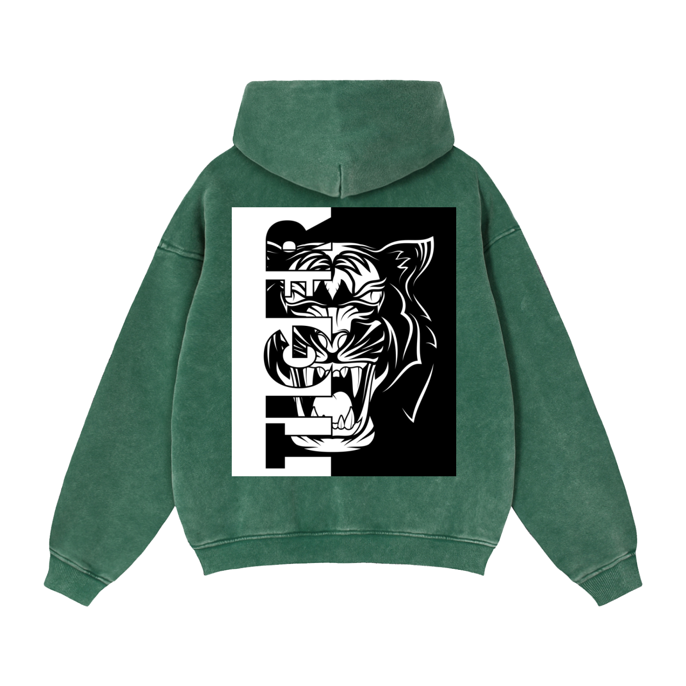 Zip-Through Boxy Fleece Hoodie